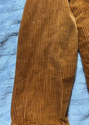 Düğmeli Kahverengi Süet Kadın Ceket - Görsel 4