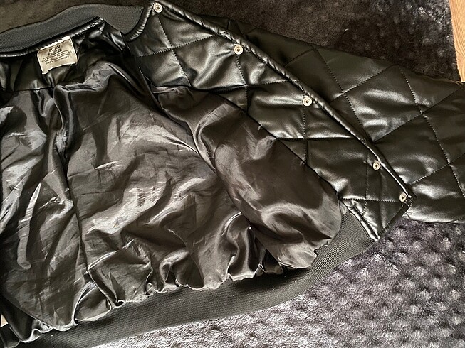 Zara Bomber deri ceket