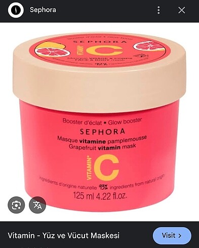 Sephora Yüz Ve Vücut Maskesi - Görsel 5