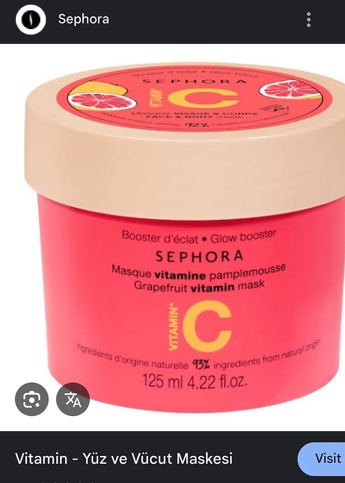 Sephora Yüz Ve Vücut Maskesi - Görsel 5