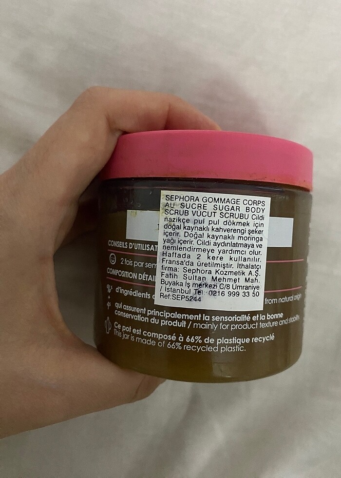 Sephora Body Scrub Peeling - Görsel 4