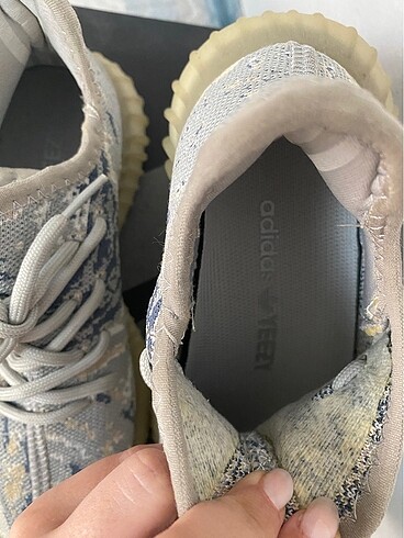 36 Beden lacivert Renk Adidas Yeezy 350 Spor Ayakkabı