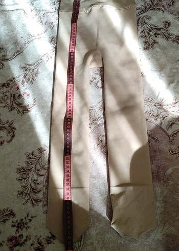 Bej Kadın Süet Kemerli Fular - Görsel 7