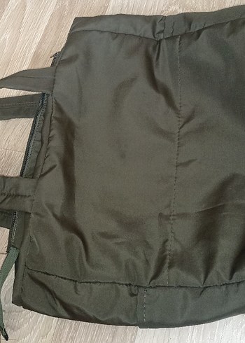 Gri Yeşil Fermuarlı Kadın Omuz Çantası - Görsel 2