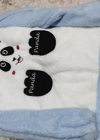 Renkli Baskılı Panda Desenli Çocuk Pijama Takımı - Görsel 3