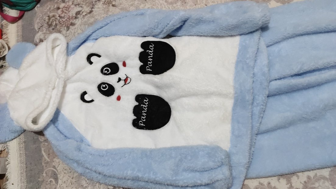 Renkli Baskılı Panda Desenli Çocuk Pijama Takımı - Görsel 3