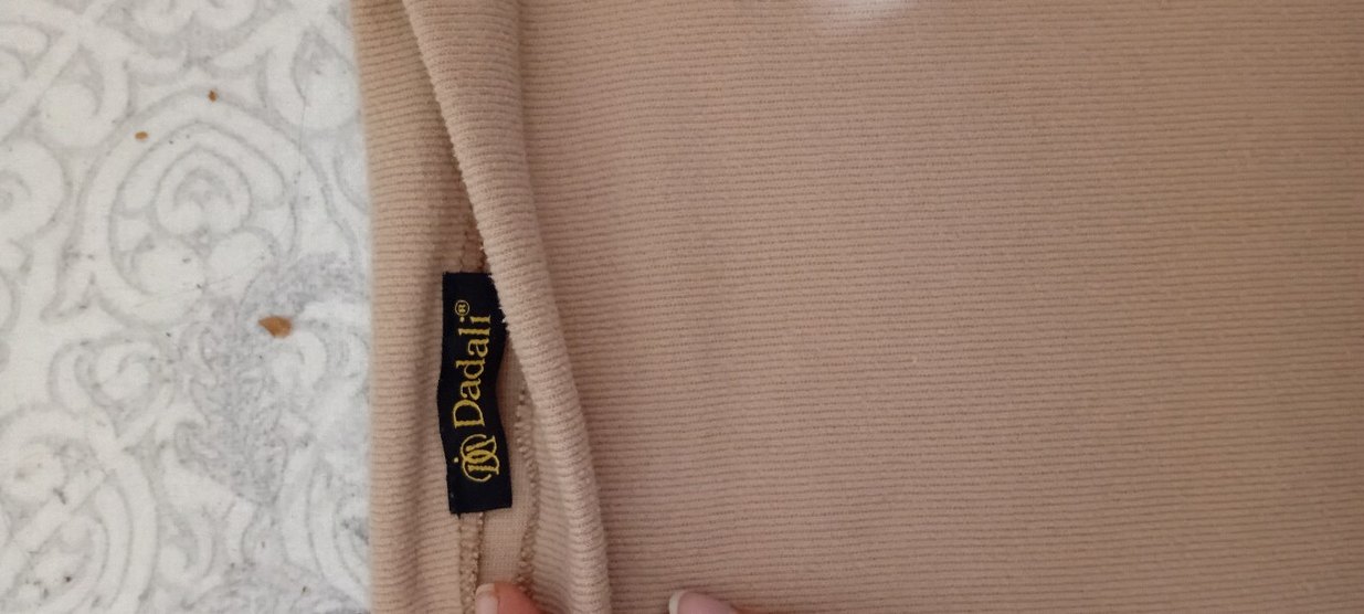 Bej Kadın Oversize Triko Kazak - Görsel 3