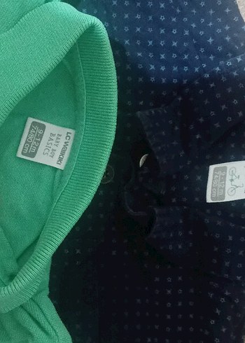 Erkek Çocuk Yeşil Polo Tişört - Görsel 2