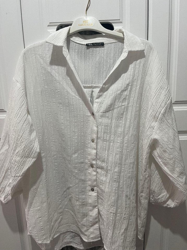 yazlık keten gömlek - Görsel 2