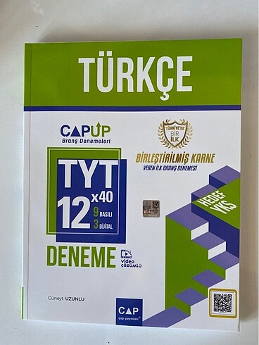 Çap tyt Türkçe deneme