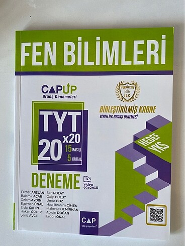 Çap tyt fen deneme