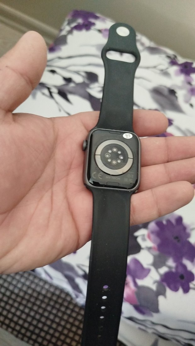 Çok Renkli Ekranlı Koyu Renk Akıllı Saat tertemiz - Görsel 2