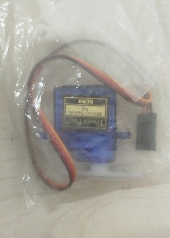 Mavi Tower Pro 9g SG90 Mikro Servo Motor - Görsel 2