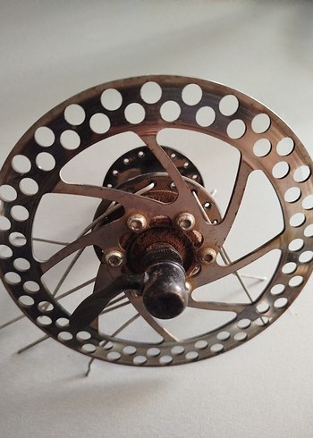 orjinal 
SHIMANO HB-M475 VIAM bisiklet ön jant göbeği disk ile - Görsel 4