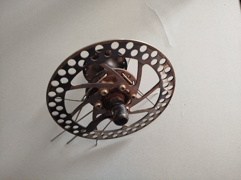 orjinal 
SHIMANO HB-M475 VIAM bisiklet ön jant göbeği disk ile - Görsel 5