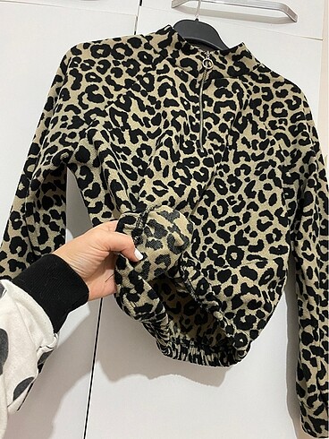 Diğer Leopar Desen Sweat