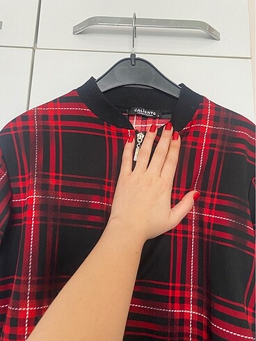 Zara Desenli Hırka