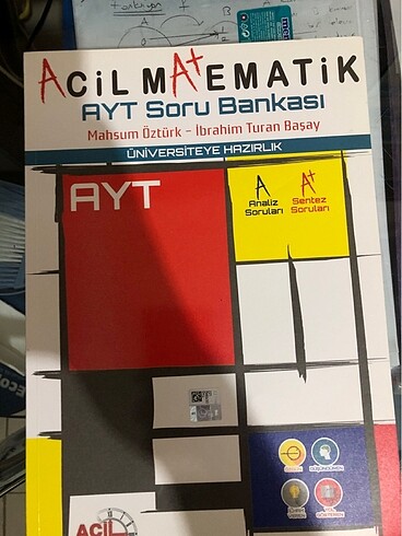 ACİL AYT MATEMATİK
