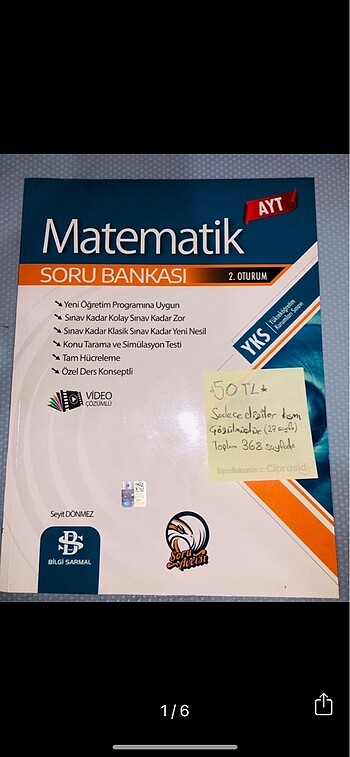 BİLGİ SARMAL AYT MATEMATİK SORU BANKASI
