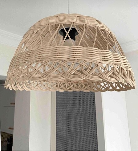 RATTAN BAMBU HASIR AVİZE 35CM