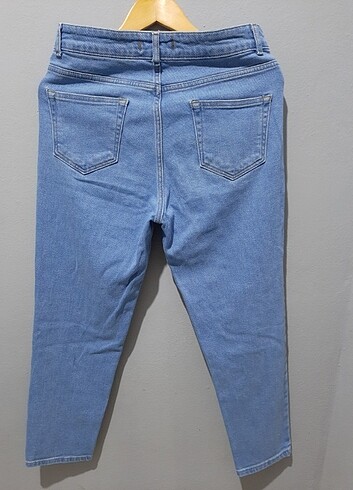 36 Beden lacivert Renk Kot Pantolon Blue Jeans Yırtık Kot 