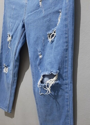 Kot Pantolon Blue Jeans Yırtık Kot 