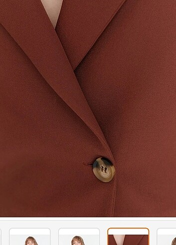 Trendyol & Milla Kısa crop blazer ceketler