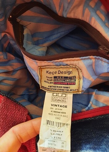 Beden çeşitli Renk kumaş çanta