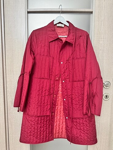 Touche Kırmızı ceket - Görsel 3