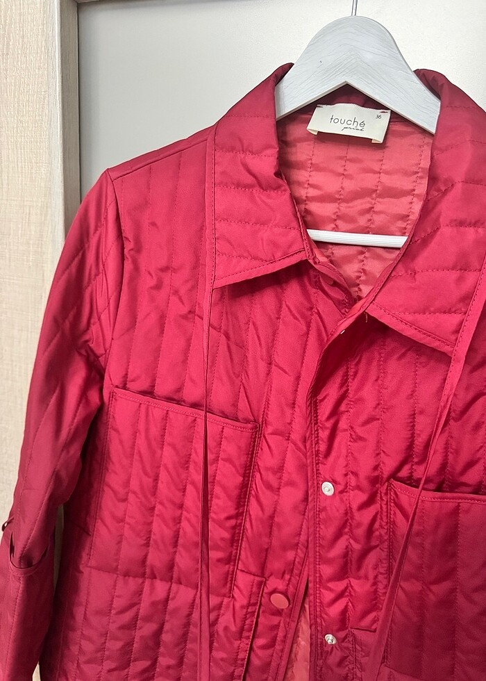 Touche Kırmızı ceket - Görsel 2