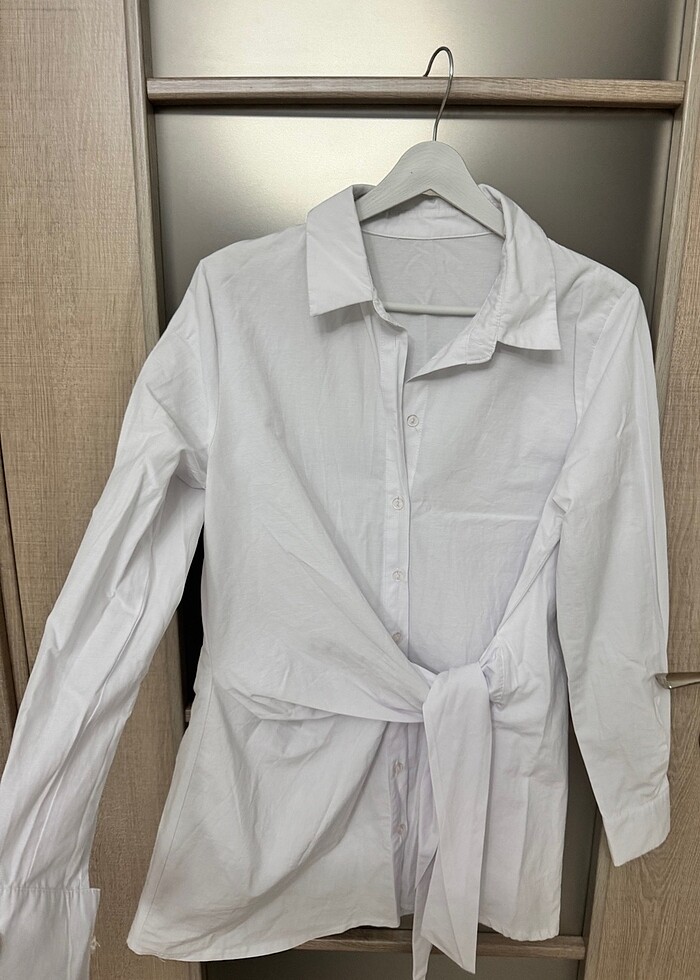 Bağlamalı gömlek - Görsel 5