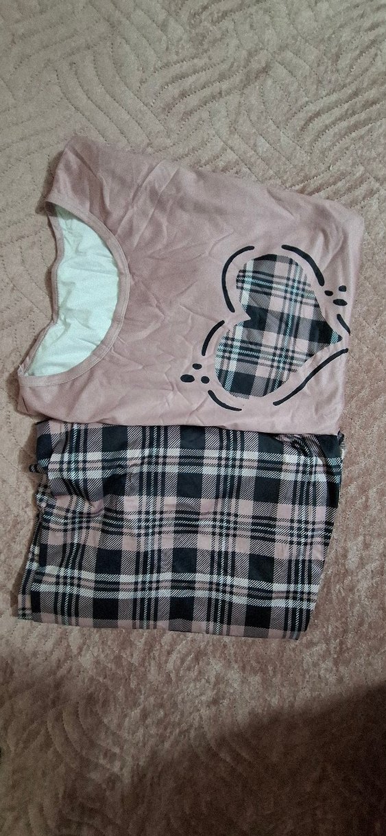 Kadın Pijama Takımı (4XL) - Görsel 2