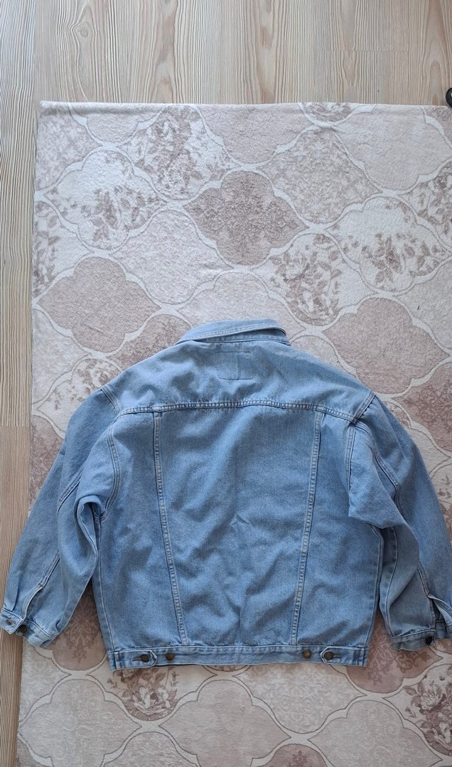 Erkek Oversize Denim- Kot Ceket - Görsel 2