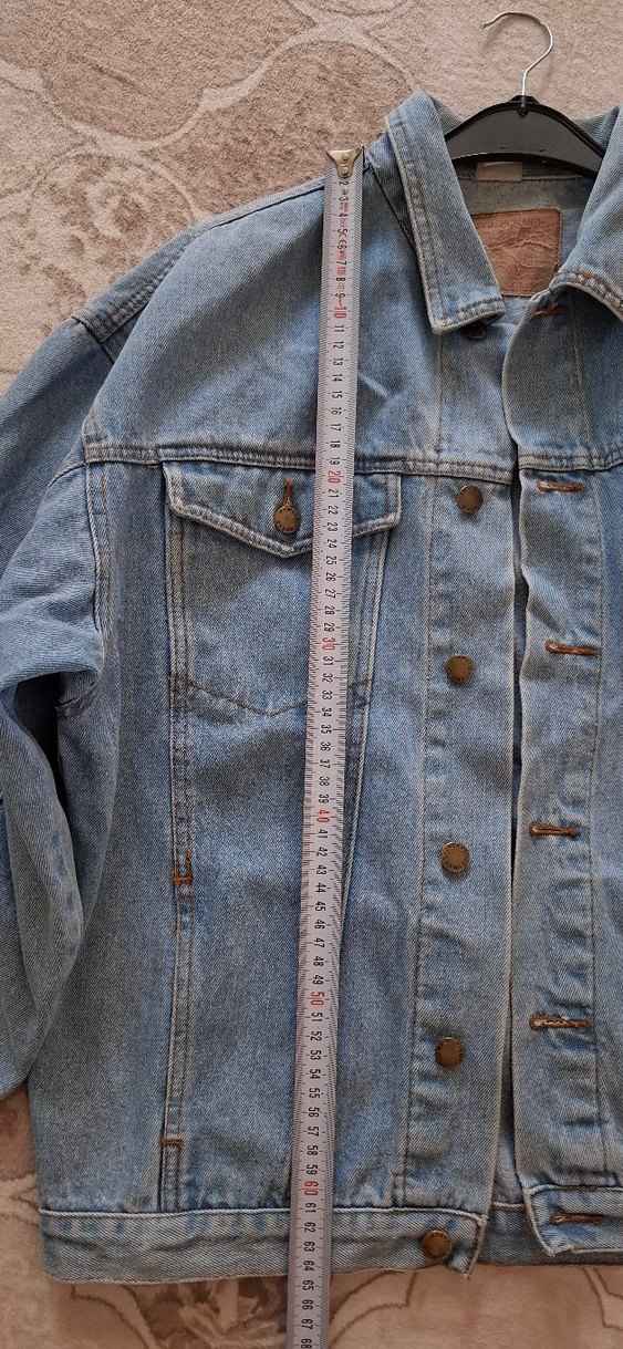 Erkek Oversize Denim- Kot Ceket - Görsel 3