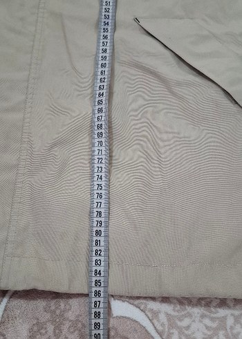 Bej Kapüşonlu Erkek mont - Görsel 7