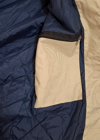 Bej Kapüşonlu Erkek mont - Görsel 4