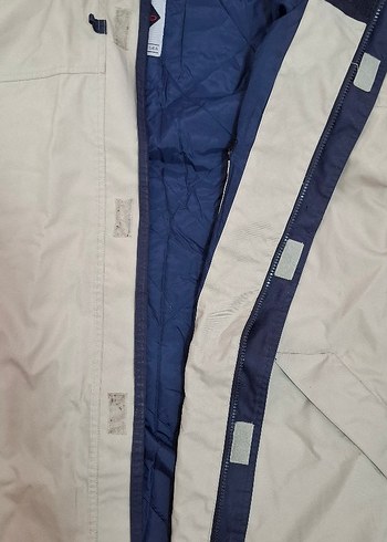 Bej Kapüşonlu Erkek mont - Görsel 3