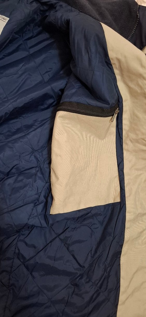 Bej Kapüşonlu Erkek mont - Görsel 4