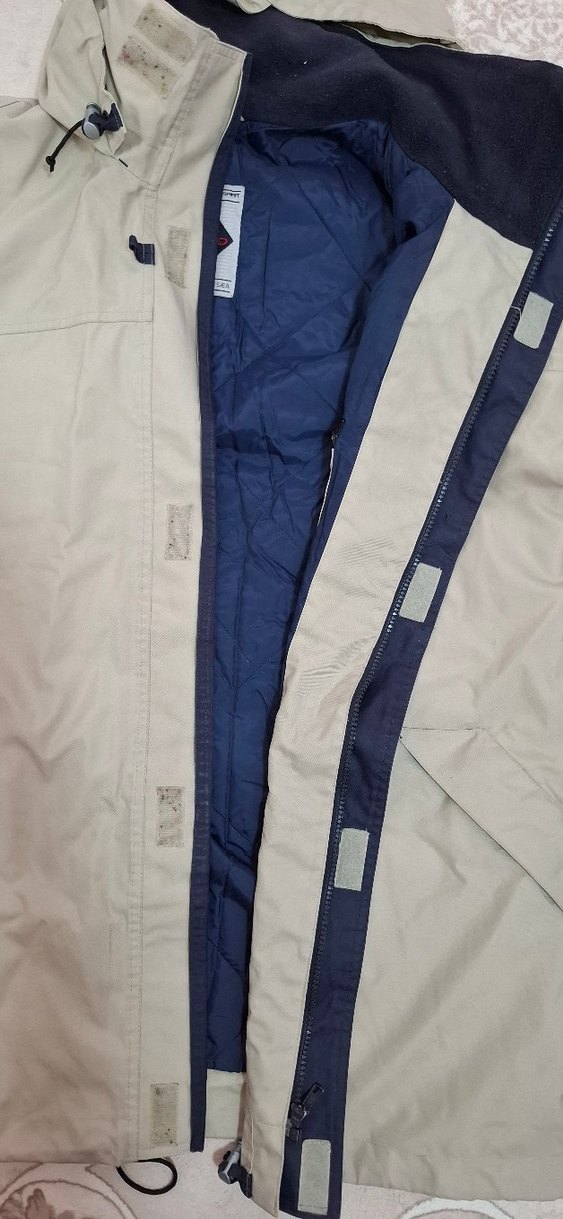 Bej Kapüşonlu Erkek mont - Görsel 3