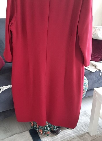 xxl Beden kırmızı Renk Şık elbise 