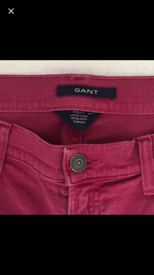 30 Beden bordo Renk Gant Pantolon