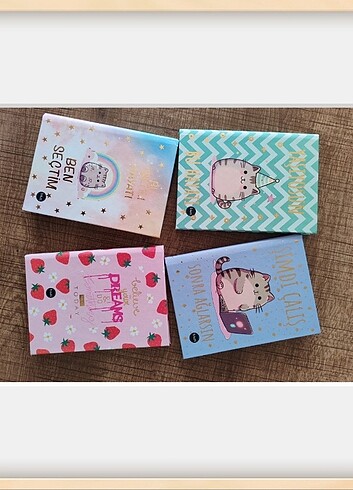 Sert kapak tasarım defter