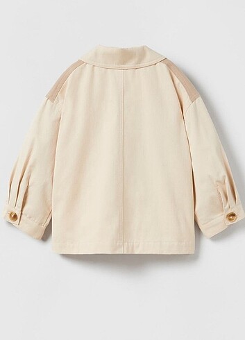 Zara Kız bebek trenckot