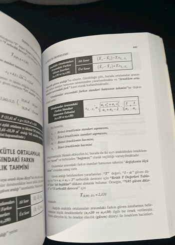 Uygulamalı İstatistik Kitabı - Prof. Dr. Özer Serper - Görsel 2
