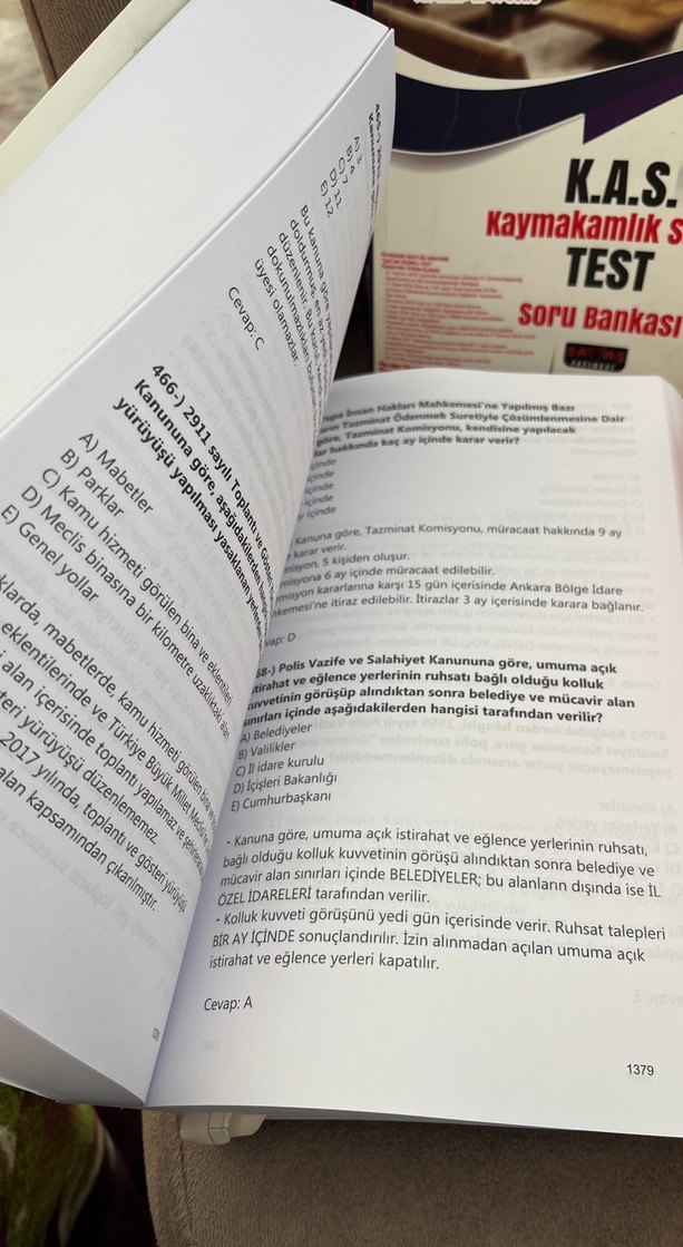 Ritüel 3800 Çözümlü Soru Kaymakamlık Kitabı - Görsel 2