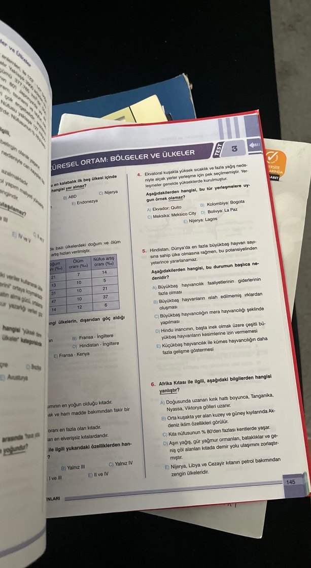 Analitik AYT Coğrafya Soru Bankası - Görsel 2