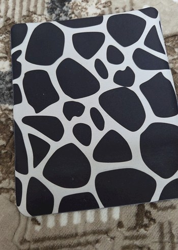 Gri Desenli Mouse Pad