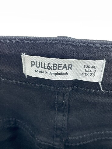 40 Beden siyah Renk Pull and Bear Jean / Kot %70 İndirimli.