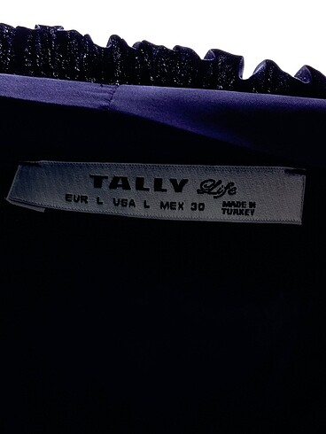 l Beden mor Renk Tally Weijl Bluz %70 İndirimli.