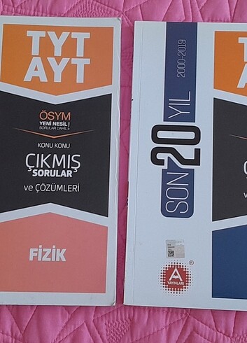 TYT/AYT kimya-fizik 2000-2019 çıkmış sorular ve çözümleri 